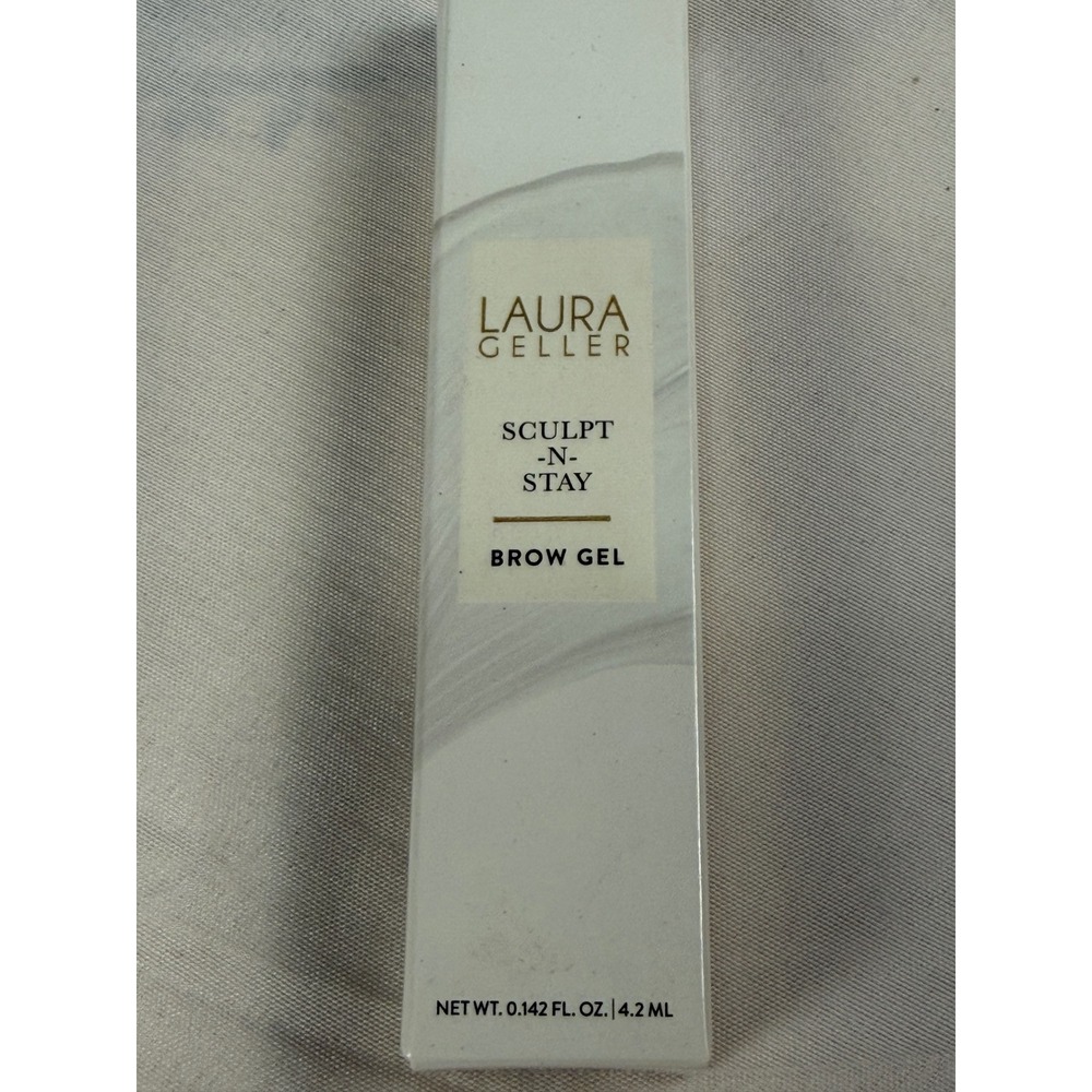 Laura Geller Sculpt-N-Stay Brow Gel Clear 0.142 fl oz Strong Hold Grooming Gel
